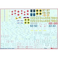 Декаль для самолета Yak-38 "Forger" family