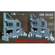 Разрушенная стена дома, No.2