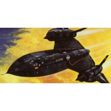 Масштабная модель самолета Блэкберд SR 71 (BLACKBIRD)