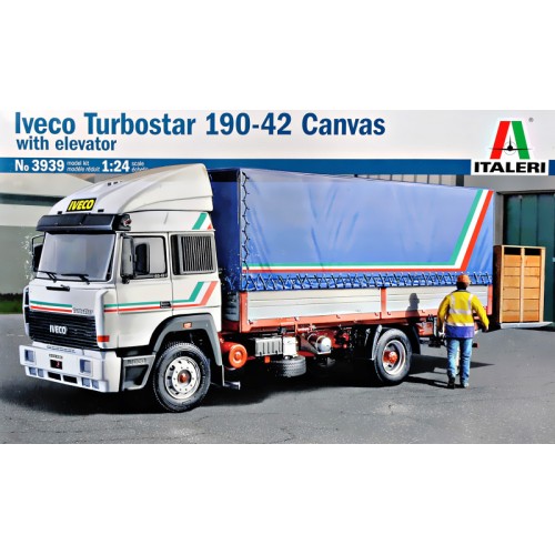 Авто-мото Грузовик Iveco Turbostar 190-42 Canvas с подъёмником