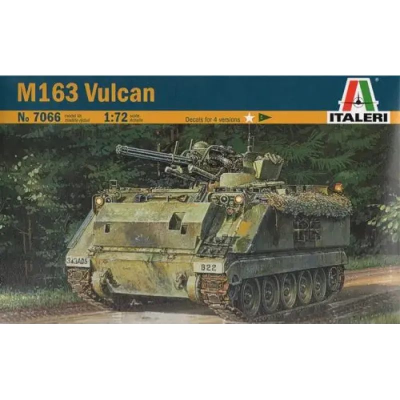 Збірна модель ЗСУ M163 "Vulcan" 1:72