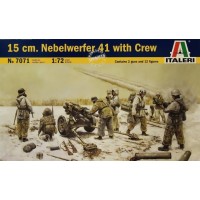 150 мм гранатомет Nebelwerfer 41 с расчетом