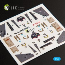 Декаль для модели самолета TA-4J Skyhawk (интерьер), (Fujimi/Hoby 2000)