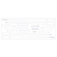 Маска для модели самолета Ан-28 (Amodel)