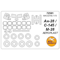 Маска для модели самолета Ан-28 (Aeroplast)