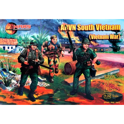 Фигуры и миниатюры ARVN Южный Вьетнам (война во Вьетнаме) 1:32