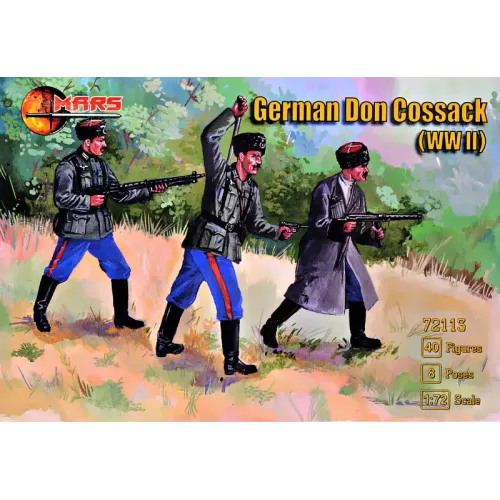 Фігури та мініатюри Донські козаки Вермахту, 2 МВ 1:72