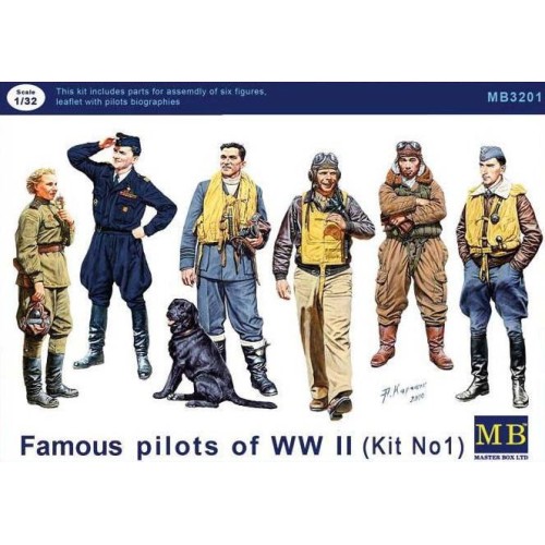Фігури та мініатюри Famous pilots of WWII. kit 1