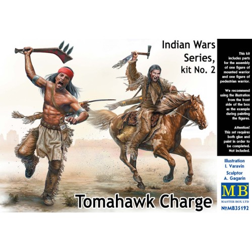 Фігури та мініатюри "Tomahawk Charge", индийская военная серия, набор 2