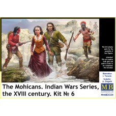 Серия Индейских войн, XVIII век. Набор №6 Могиканы