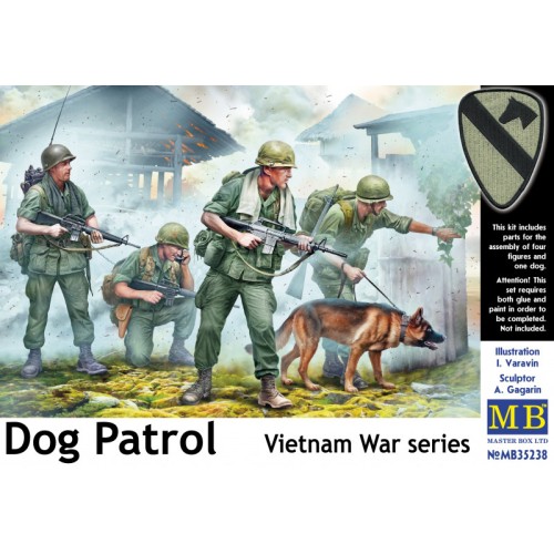 Фігури та мініатюри Набор фигур. Собачий патруль, Вьетнамская война
