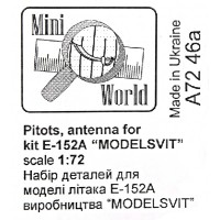 Трубка "Пито" и антена для модели самолета E-152A (ModelSvit)