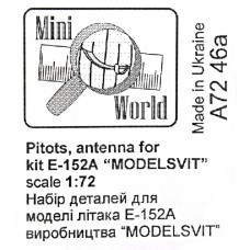 Трубка "Пито" и антена для модели самолета E-152A (ModelSvit)