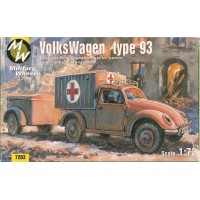 MW7203 Volkswagen German car 4x4 type 93