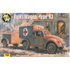 MW7203 Volkswagen German car 4x4 type 93