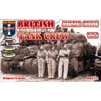 Британский танковый экипаж (зимняя униформа). Вторая мировая война
