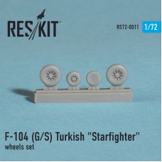 Смоляные колеса для турецких самолетов F-104 (A/B/C/D) Starfighter