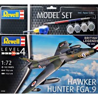 Подарочный набор с моделью истребителя-бомбардировщика Хоукер "Хантер" FGA.9