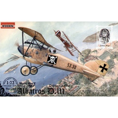 Літаки Истребитель Albatros D.III Oeffag s.53.2