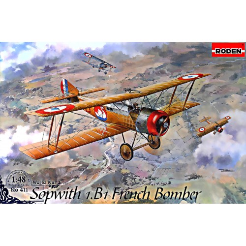 Літаки Французский бомбардировщик Sopwith 1.B1