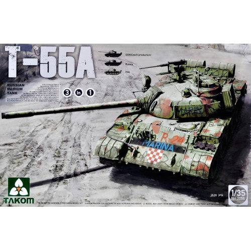 Бронетехніка та артилерія Средний танк Т-55А