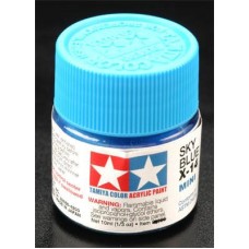 Акриловая краска 10мл.Mini X-14 небесный синий (глянцевая)