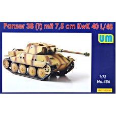 Немецкий танк Panzer 38 (t) с пушкой 7.5 cm KwK 40 l/48