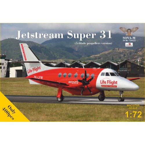 Сборная модель самолета Самолет Jetstream Super 31 1:72