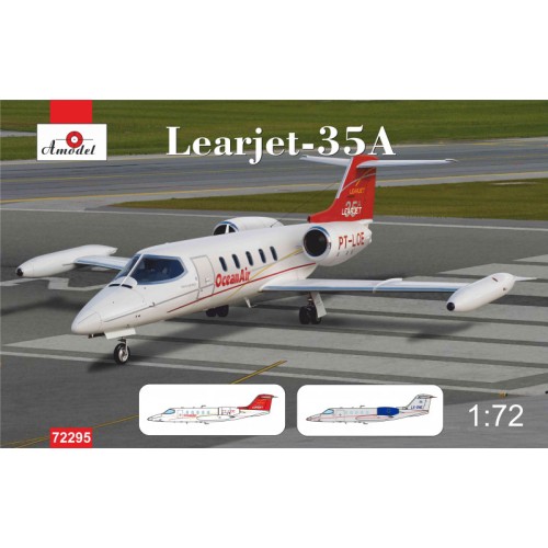 Збірна модель літака Транспортний літак Learjet-35A 1:72