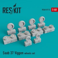 Смоляные колеса для самолета Saab 37 "Viggen"