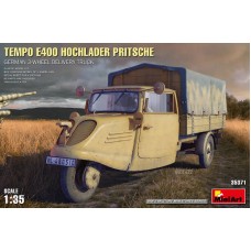 Тентованный трехколесный немецкий грузовик доставки Tempo A400