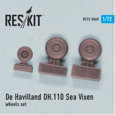 Смоляные колеса для самолета De Havilland DH.110 "Sea Vixen"