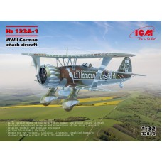 Hs 123A-1 Німецький штурмовик, Друга світова війна