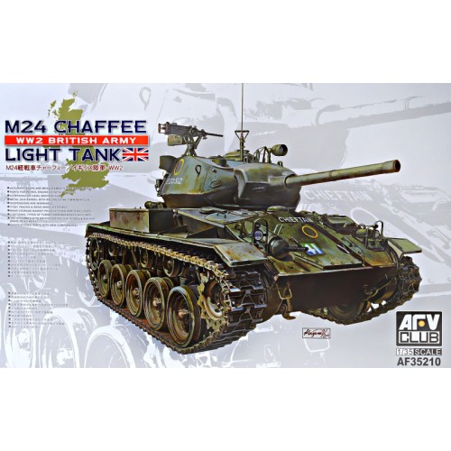 Бронетехника и артиллерия Легкий танк M24 Chaffee, британская версия