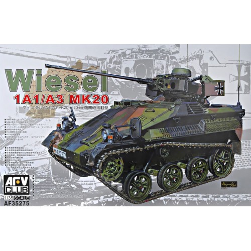 Бронетехника и артиллерия Боевая машина Wiesel 1 A1/A3 MK20