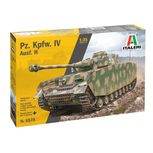 Бронетехніка та артилерія Танк Pz. Kpfw. IV Ausf. H