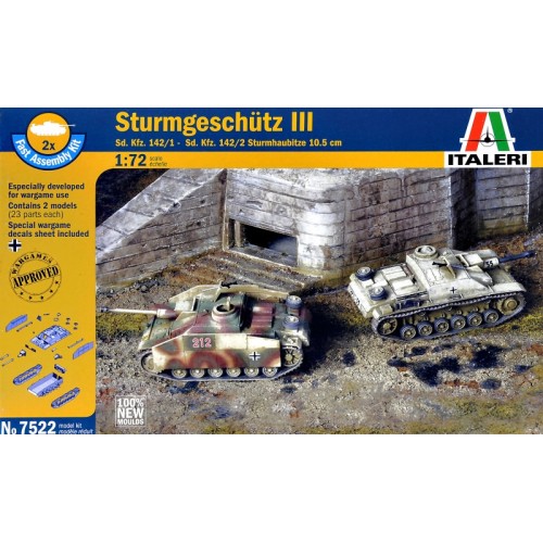 Бронетехніка та артилерія САУ Sturmgeschütz III, 2 шт.