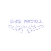 Маска для модели самолета Boeing B-52H "Stratofortress" (Revell)