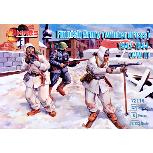 Фігури та мініатюри Финская армия (зимняя форма) 1942-1944