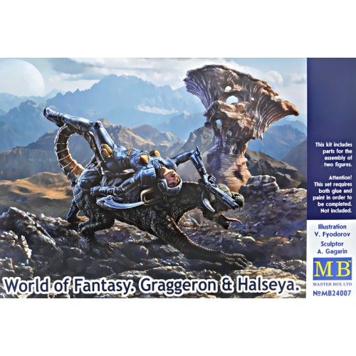 Фігури та мініатюри Мир фэнтези. Грагерон и Хэлси