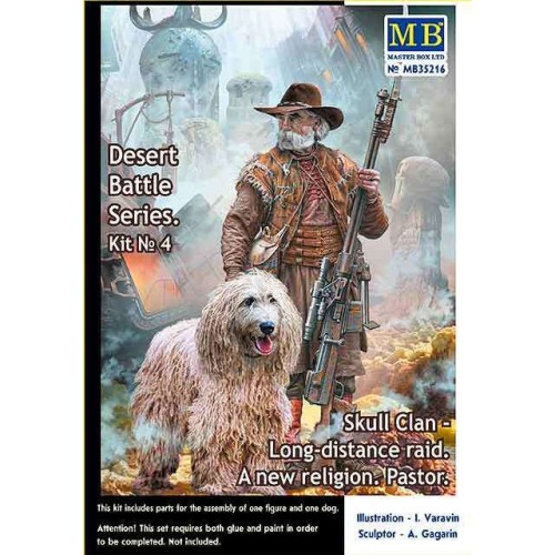 Фігури та мініатюри Клан Черепа - Дальний рейд. Комплект №4. Новая вера. Пастор
