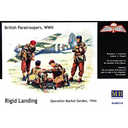 Фігури та мініатюри MB3534 British paratroopers, 1944. Kit 2