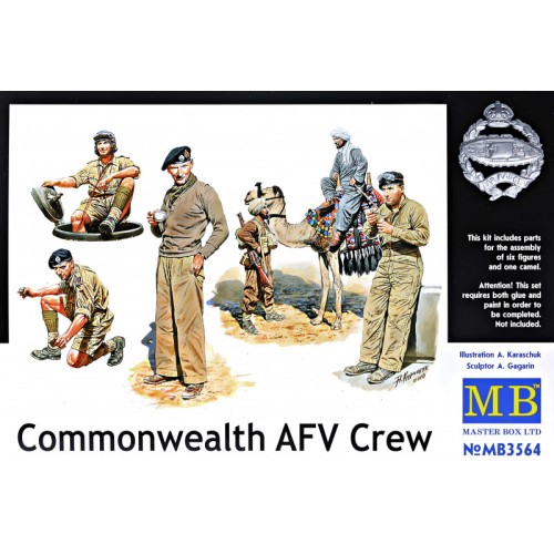 Фігури та мініатюри Танкисты британского содружества