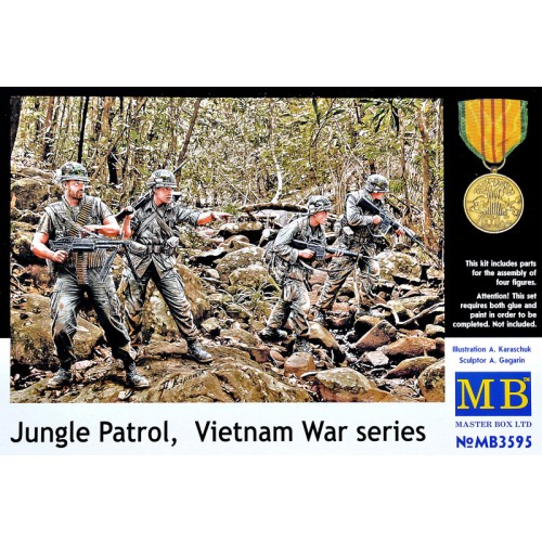 Фігури та мініатюри Патруль в джунглях, Вьетнамская война
