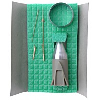 Воздухозаборник и трубка "Пито" для модели самолета Су-11 (Trumpeter)