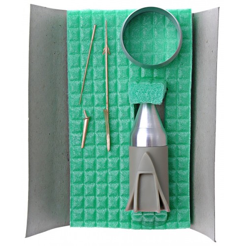 Наборы деталировки Воздухозаборник и трубка "Пито" для модели самолета Су-11 (Trumpeter)