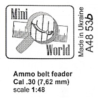 Пулеметные ленты. Калибр .30 (7,62 мм), 8 шт