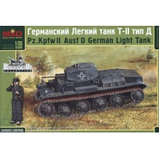 Немецкий лёгкий танк Pz.Kpfw II тип Д