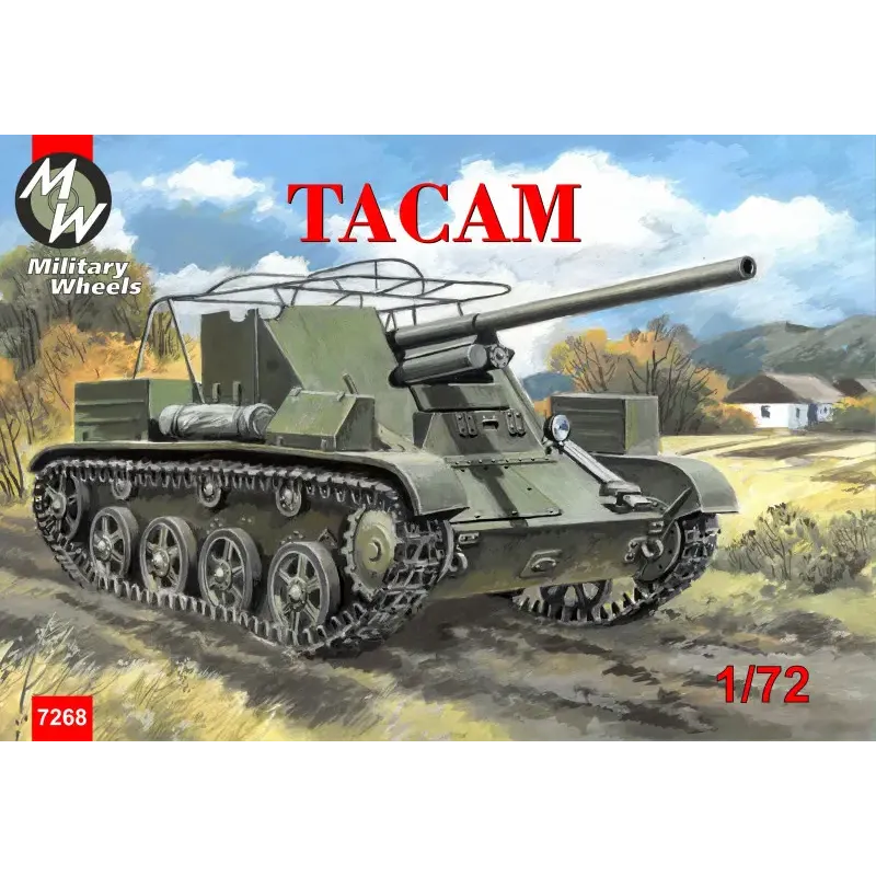 Збірна модель САУ Tacam 1:72
