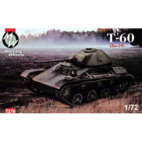 Бронетехника и артиллерия Легкий танк Т60 с башней Зис-19